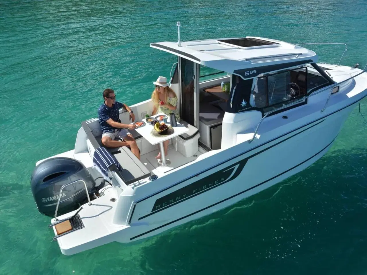 Billede 2 - Jeanneau Merry Fisher 695 Serie 2 - 150 HK Yamaha/Udstyr