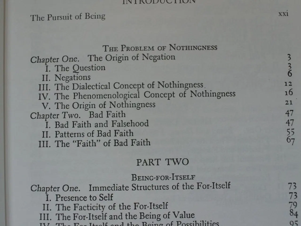 Billede 3 - being and nothingness, by jean-paul satre