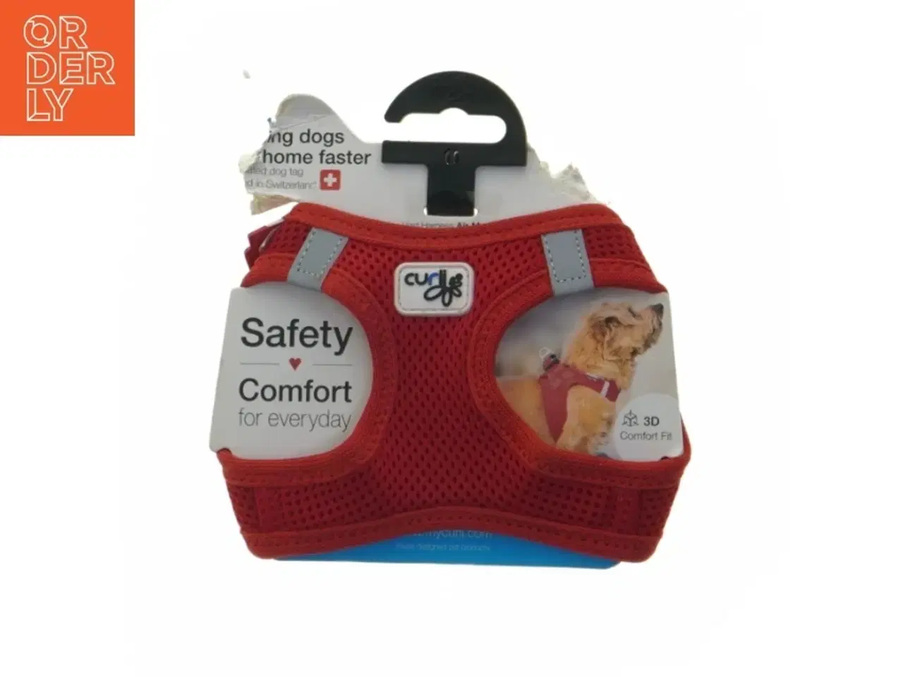 Billede 1 - Hundesele (hvalp / lille / small) fra Curli (str. 14,5x10,5 cm)