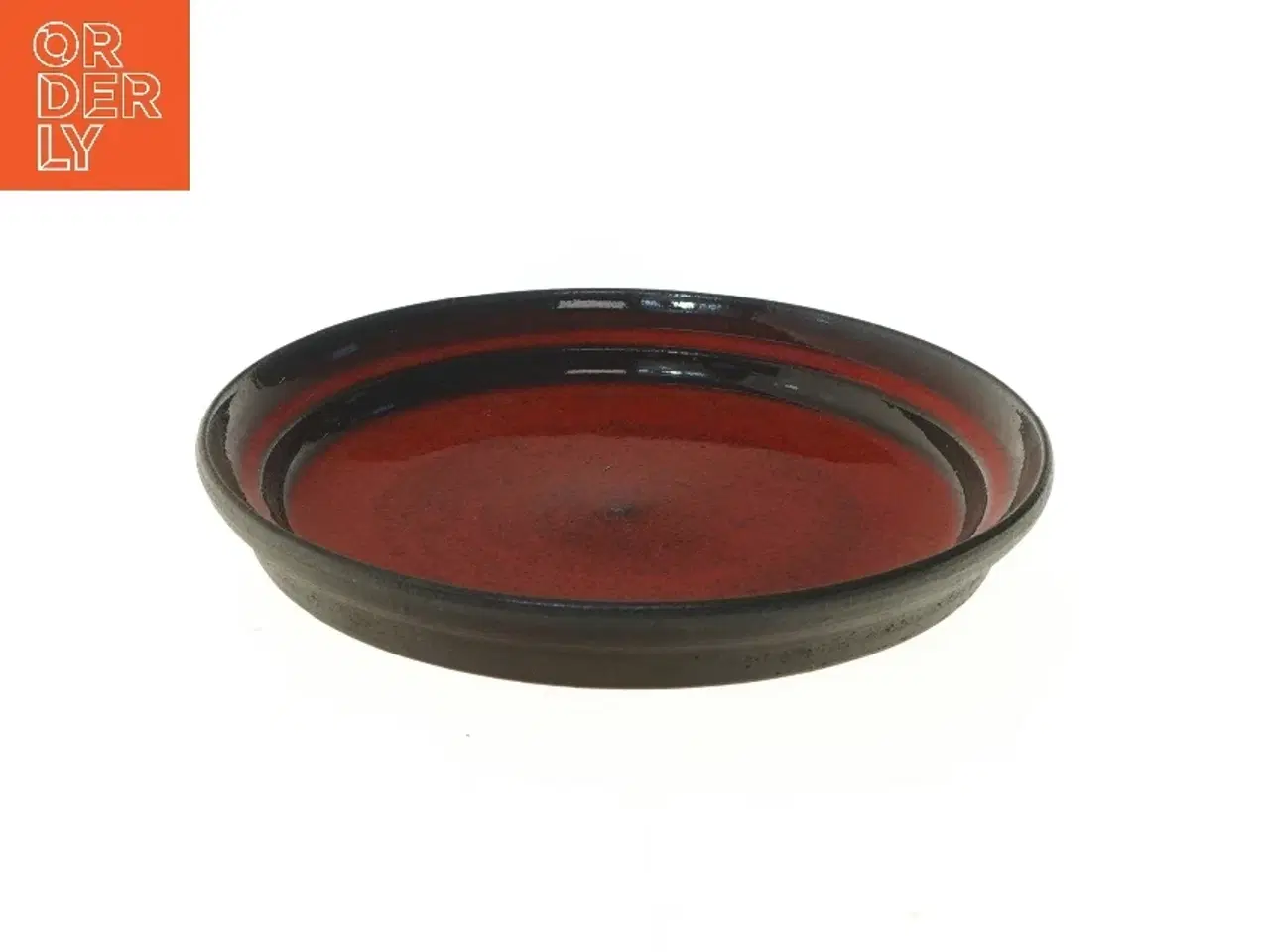 Billede 3 - Rund tallerken i keramik (str. Ø 21,5 cm)