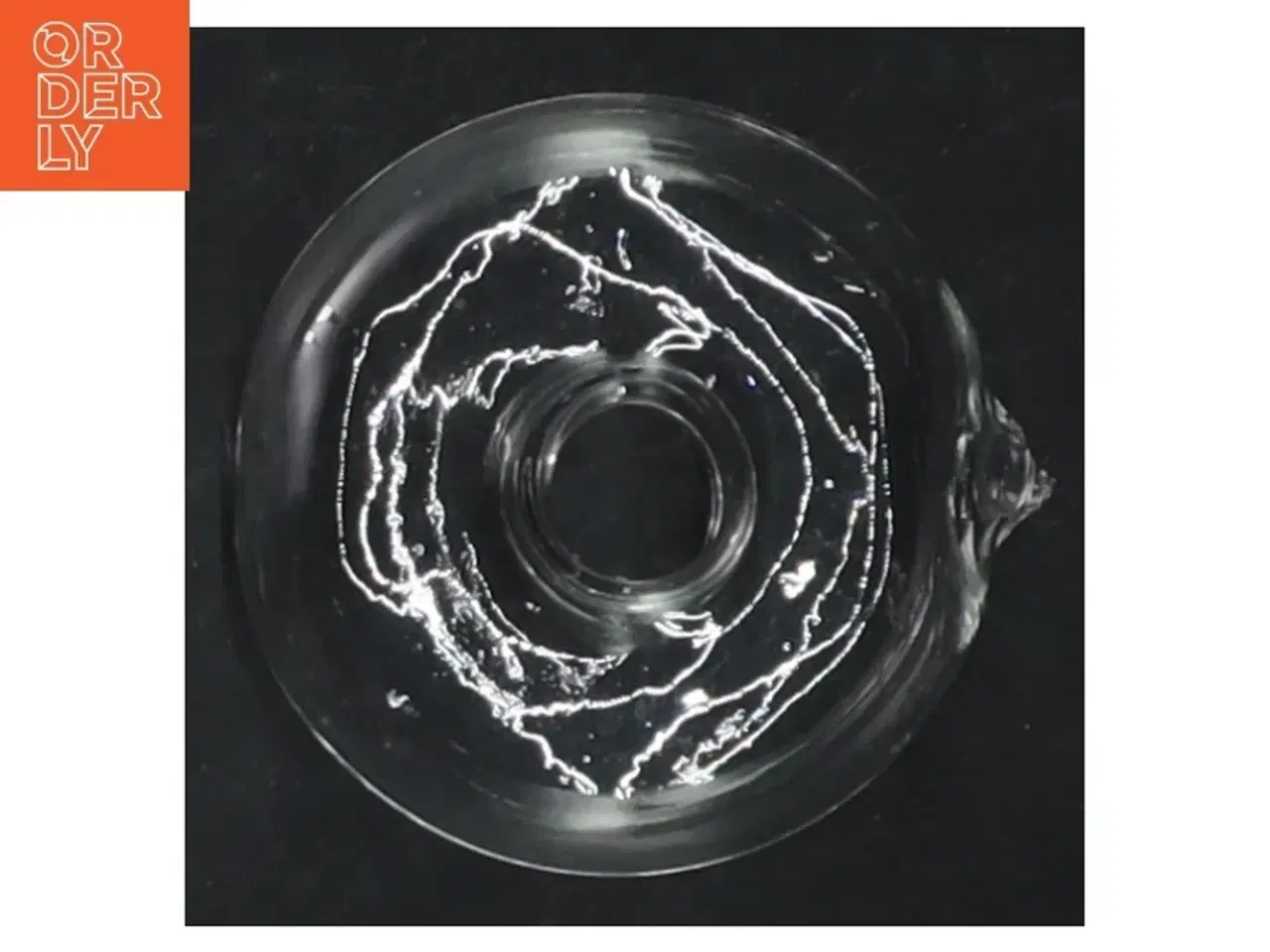 Billede 1 - Glas fyrfadstage (str. Ø 6 cm)