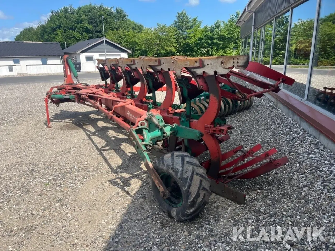 Billede 3 - Vendeplov Kverneland EG100 med packomat - 5 furet