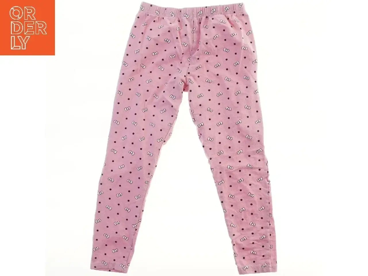 Billede 1 - Lyserøde leggings med mønster fra Hello Kitty (str. 140)