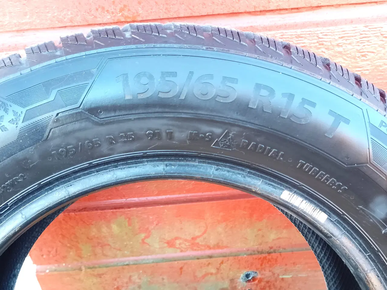 Billede 13 - 195/65 R15 4STK. Vinterdæk