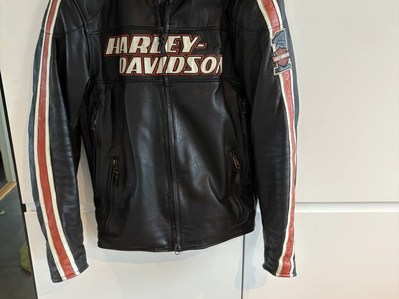 Billede 1 - Harley Kørejakke sælges str L