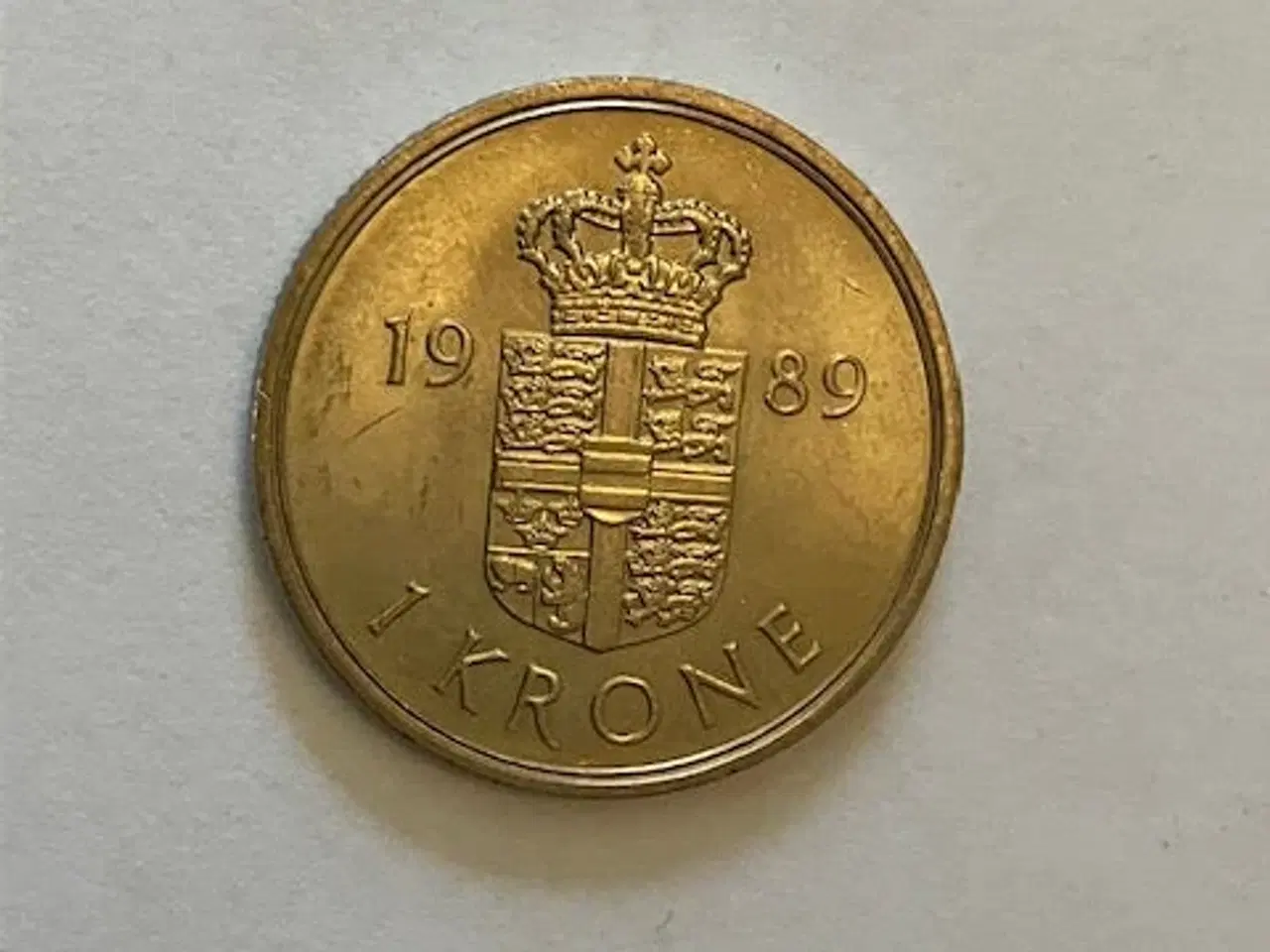 Billede 1 - 1 Krone 1989 Danmark