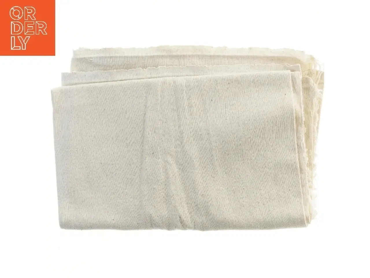 Billede 1 - Hvidt stofstykke (str. 119x192 cm)