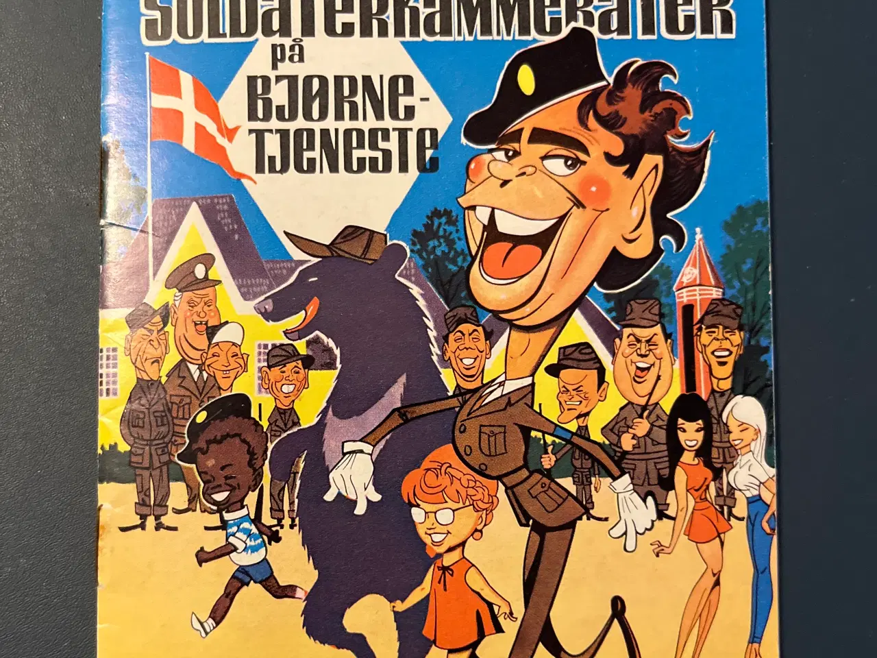 Billede 1 - Soldaterkammerater på bjørnen tjeneste