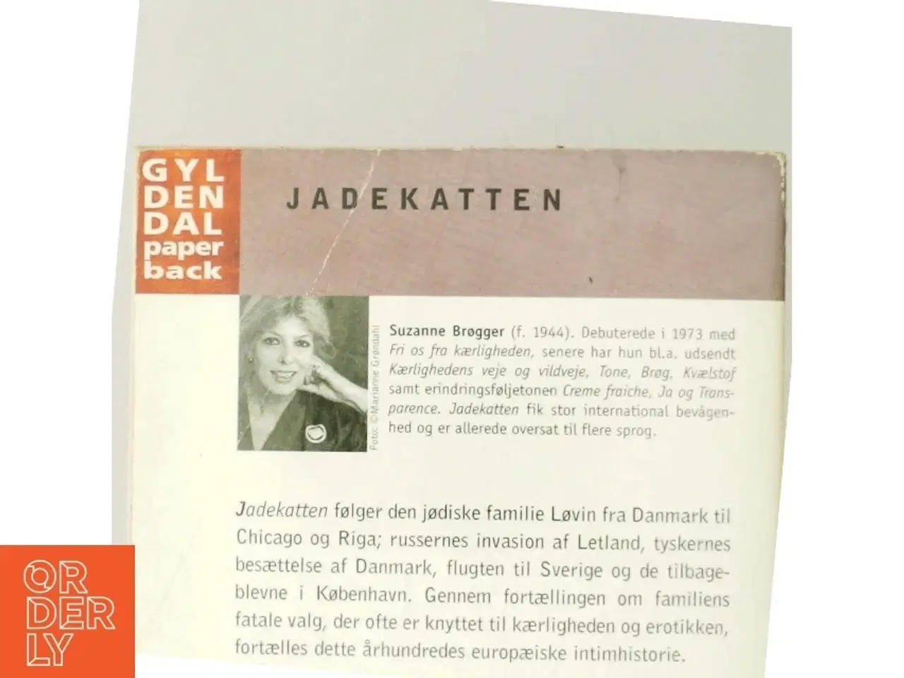 Billede 5 - Jadekatten : en slægtssaga af Suzanne Brøgger (Bog)