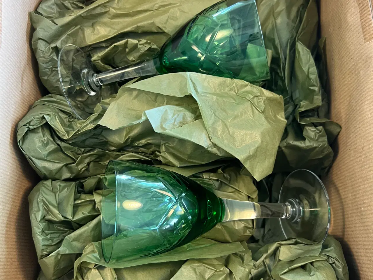 Billede 3 - Ulla Glas Hvidvin Grønne 12 stk