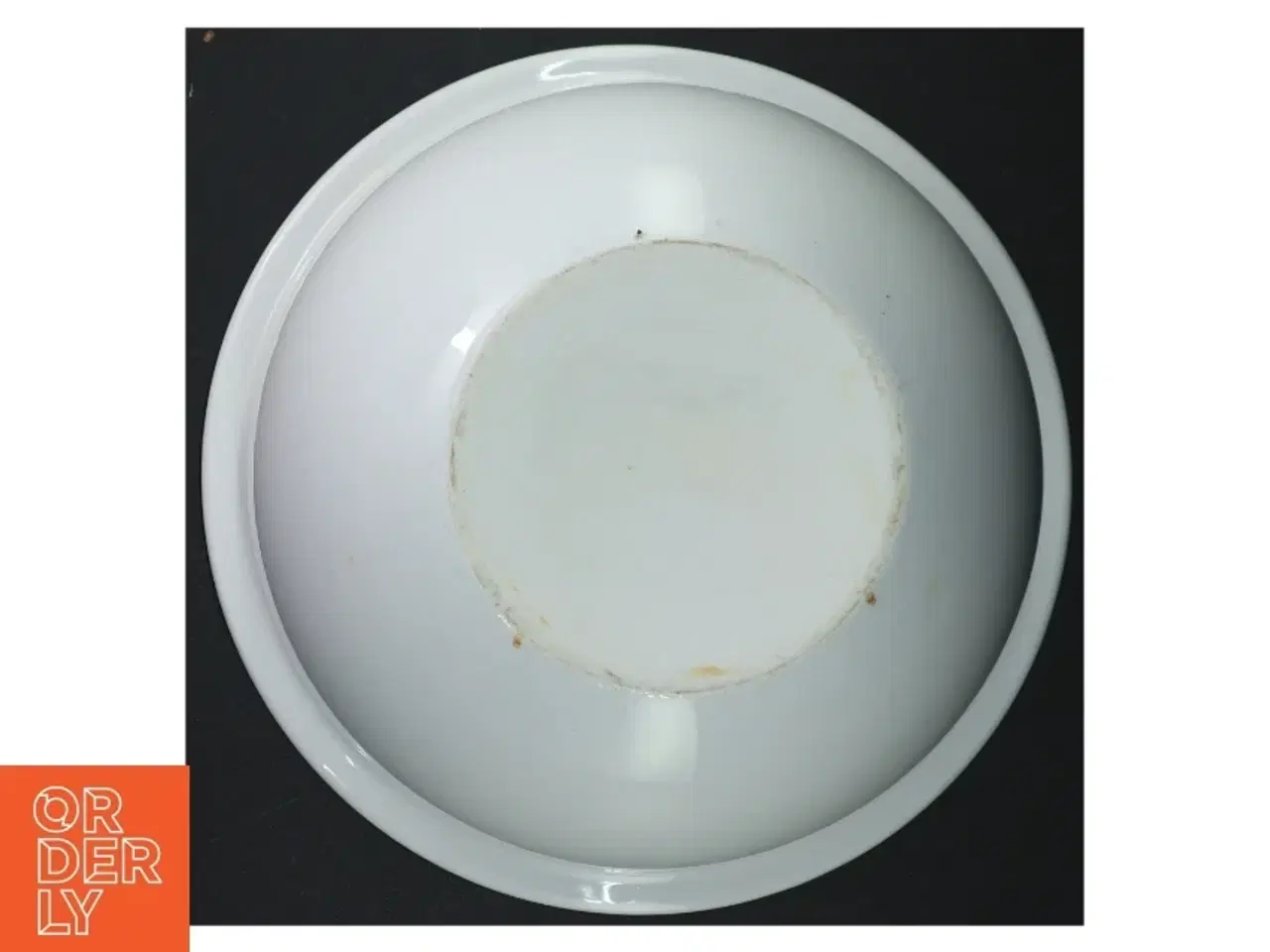 Billede 3 - Hvid porcelæn skål (str. Ø 24 cm)