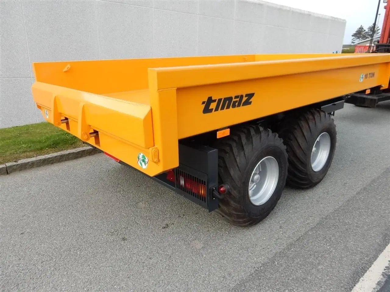 Billede 6 - Tinaz 10 tons dumpervogn med hydr. bagklap - 40 cm sider