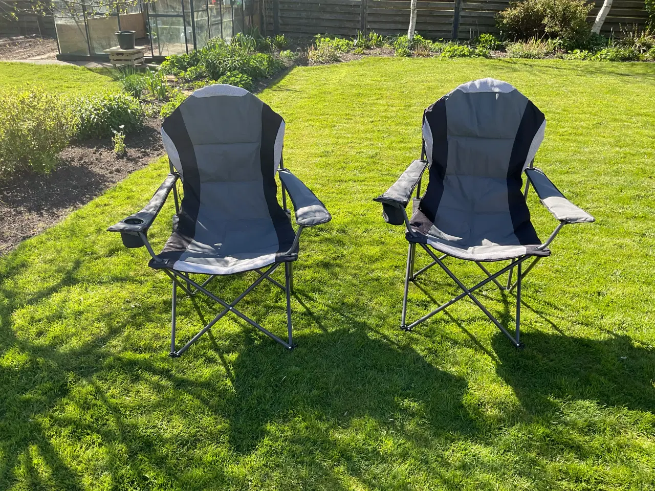 Billede 1 - 2 stk festivalstole