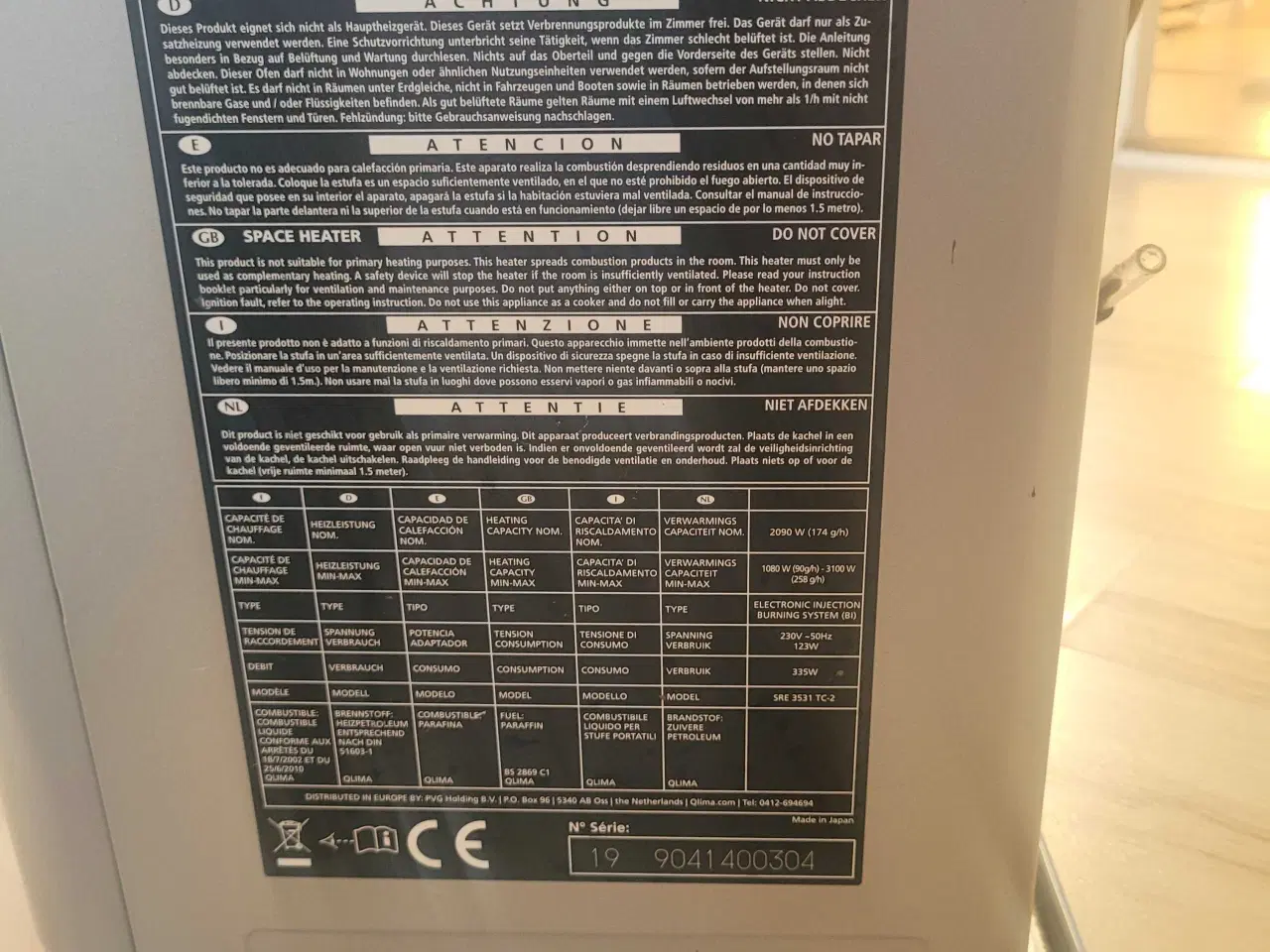 Billede 3 - Qlima olie ovn