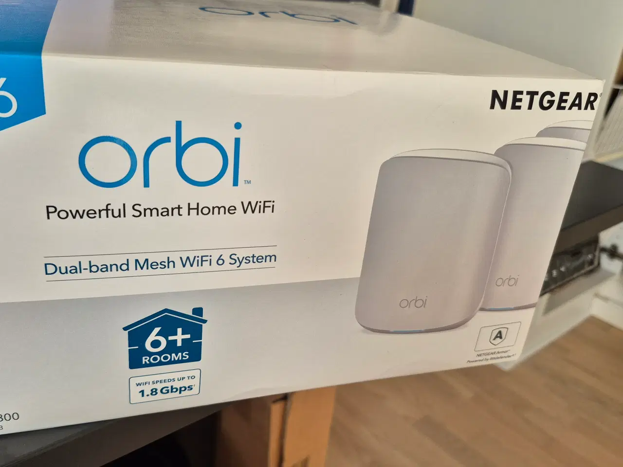 Billede 1 - Orbi Mesh system Router og to satellitter