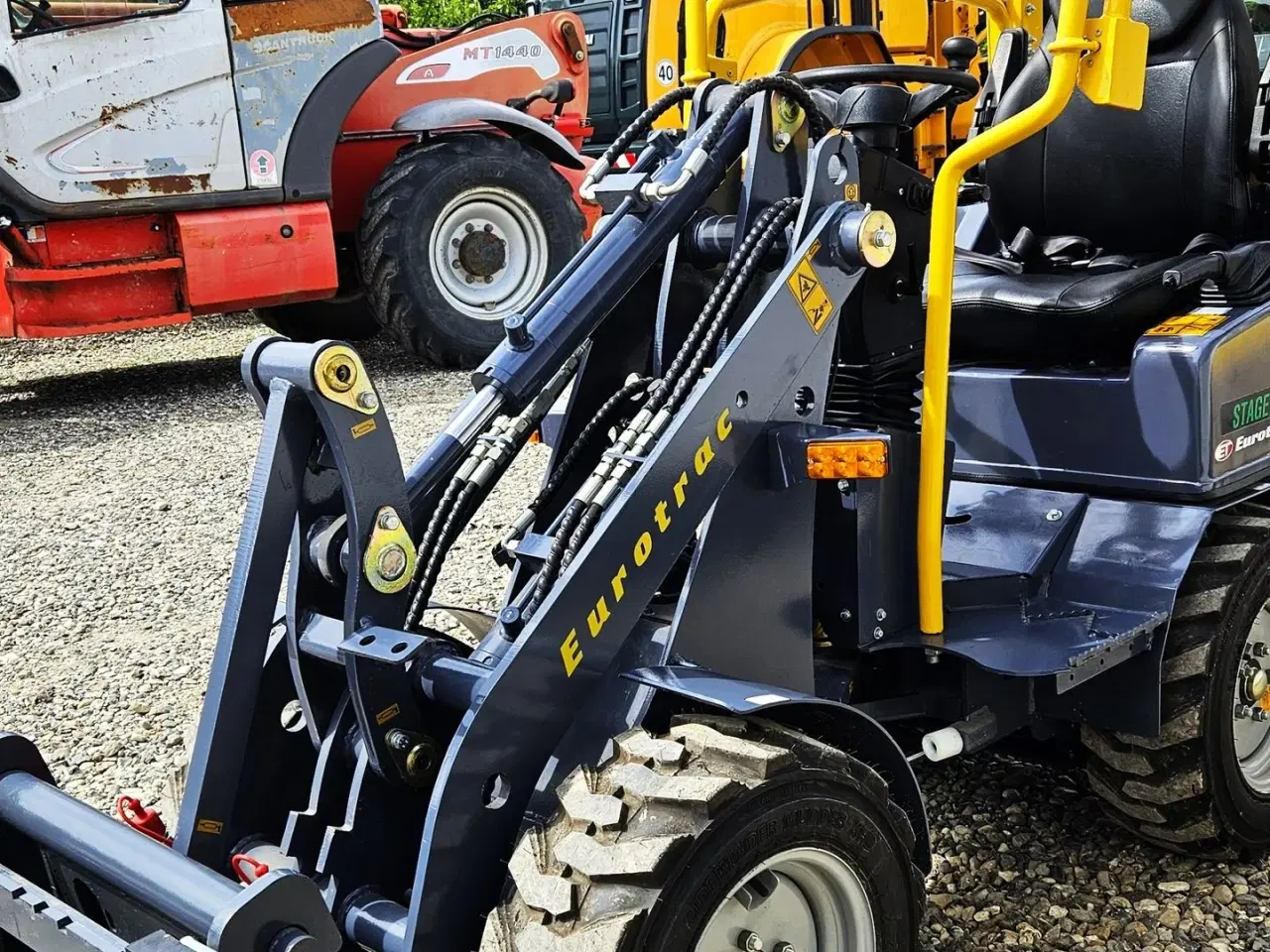 Billede 3 - Eurotrac W10 / fabriksny / Kubota motor / med udstyr