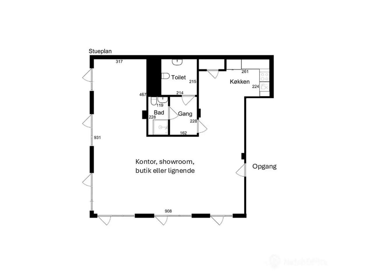 Billede 16 - Nyistandsat og meget indbydende lejemål på 123 m²