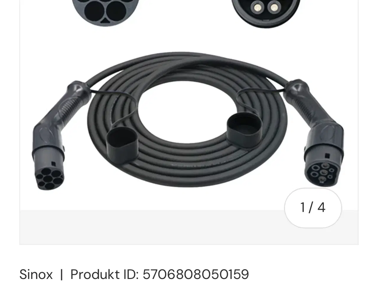 Billede 3 - Nyt ladekabel type 2 , mode 3 (32 Amp)