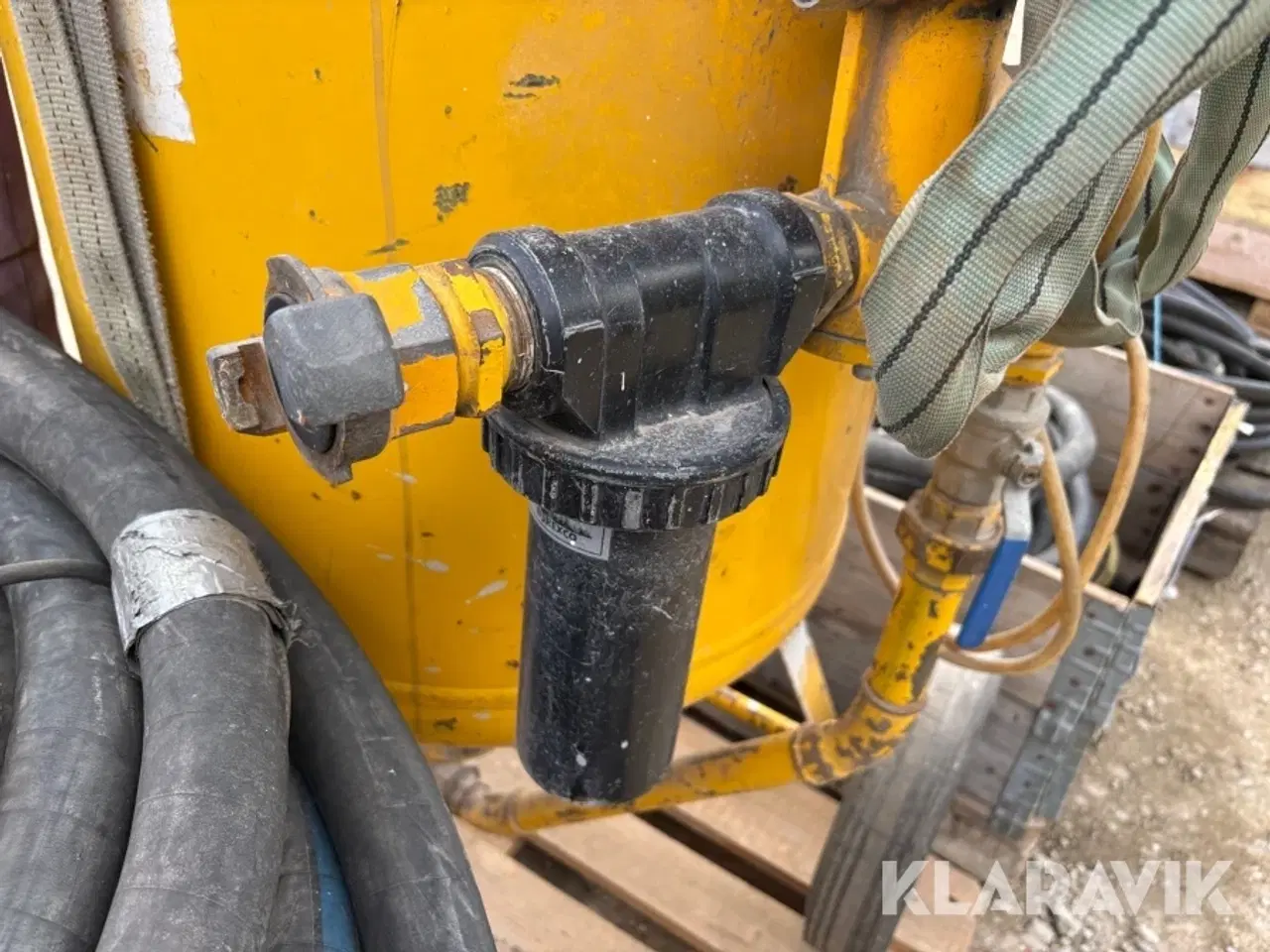 Billede 7 - Sandblæser potte Norexco NOB 200 T - inklusiv slanger