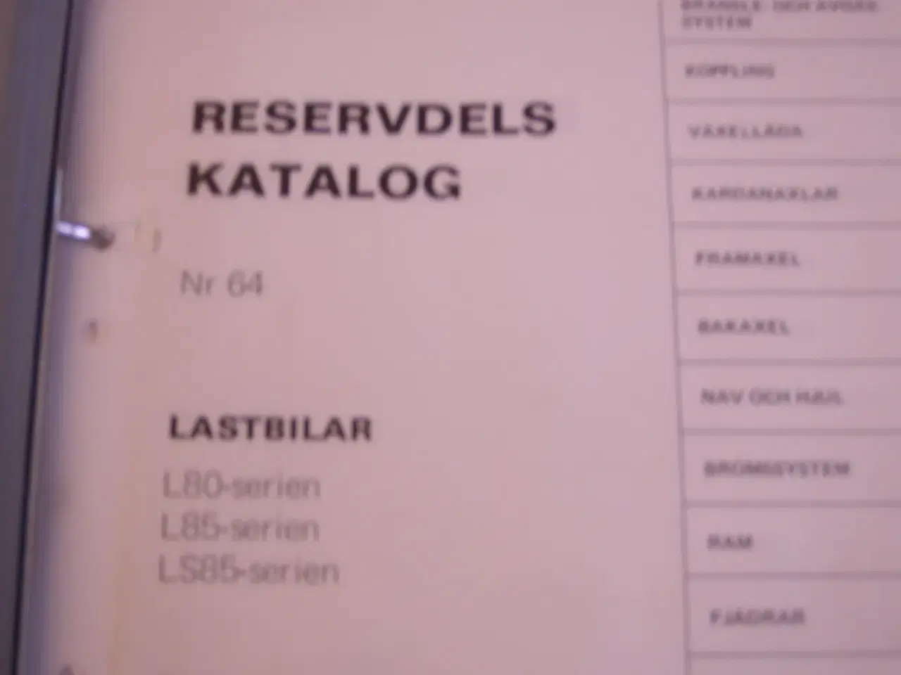 Billede 2 - Reservedelskatalog