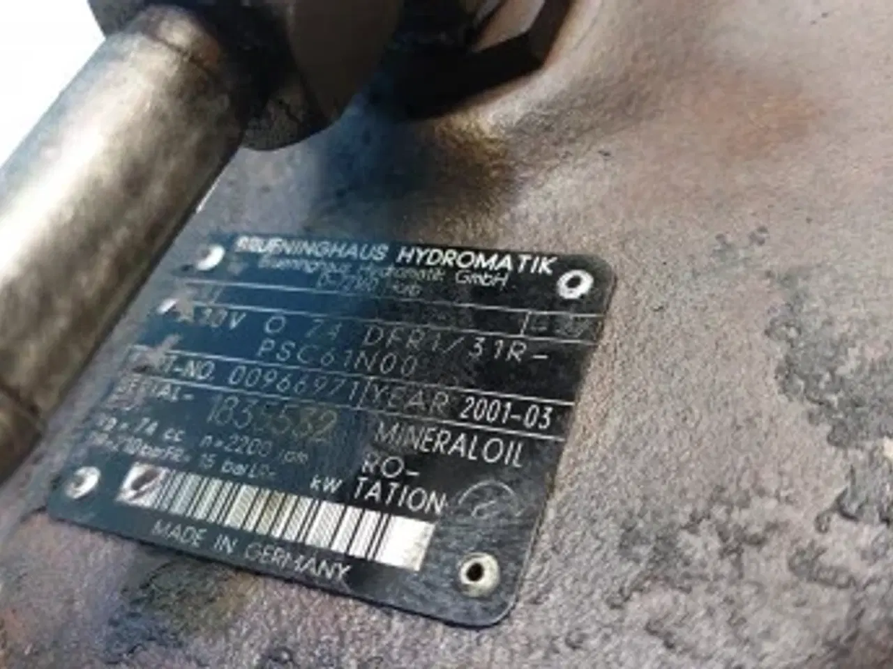 Billede 7 - Hydrema 906C Hydraulikpumpe 591051