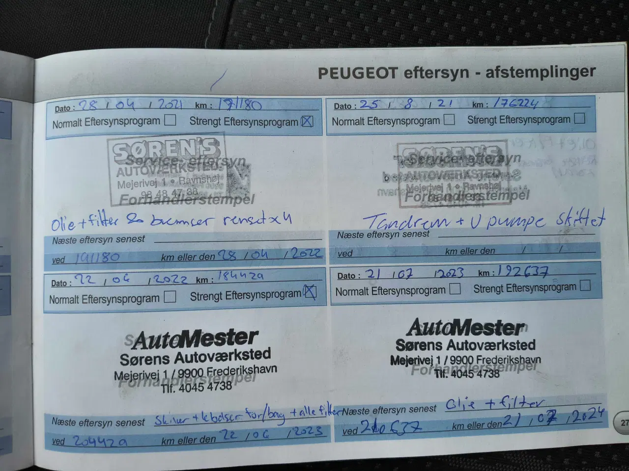 Billede 7 - 208 1,6 HDI 2015 ( 120 vægtafgift/6 Mdr )