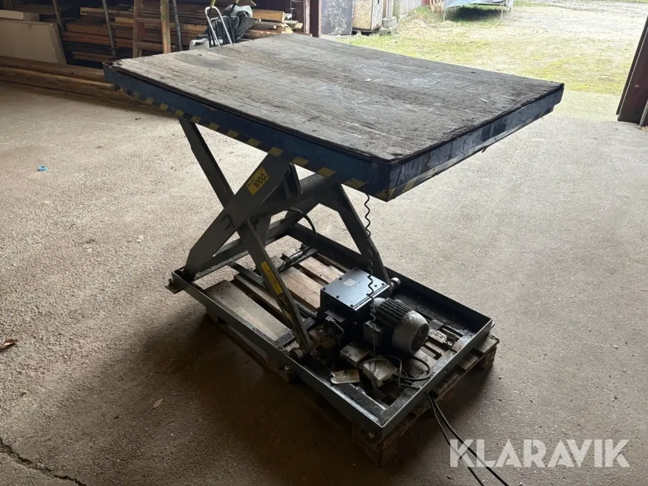 Billede 1 - Løftebord 1000 kg