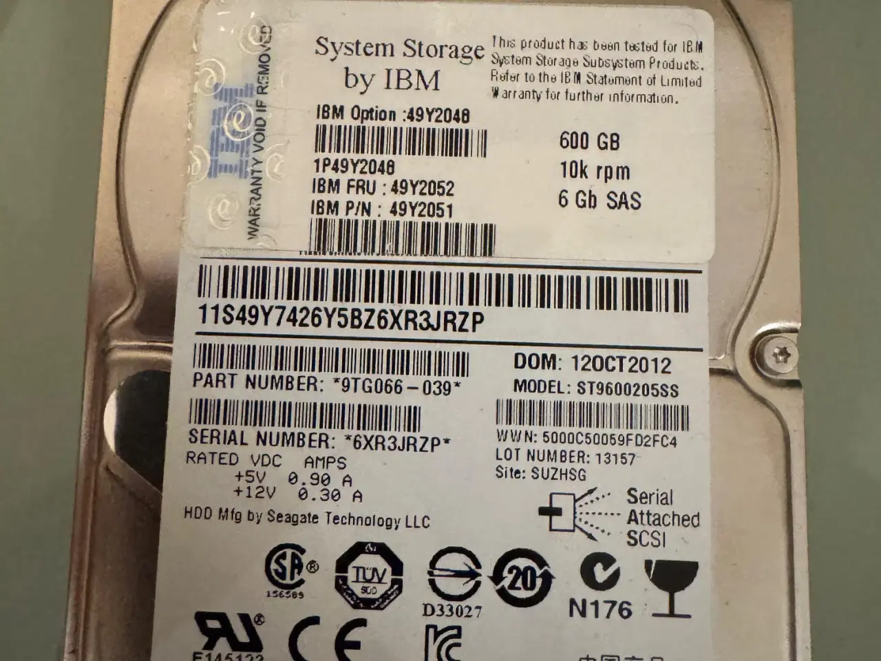 Billede 2 - SAS harddiske i god stand