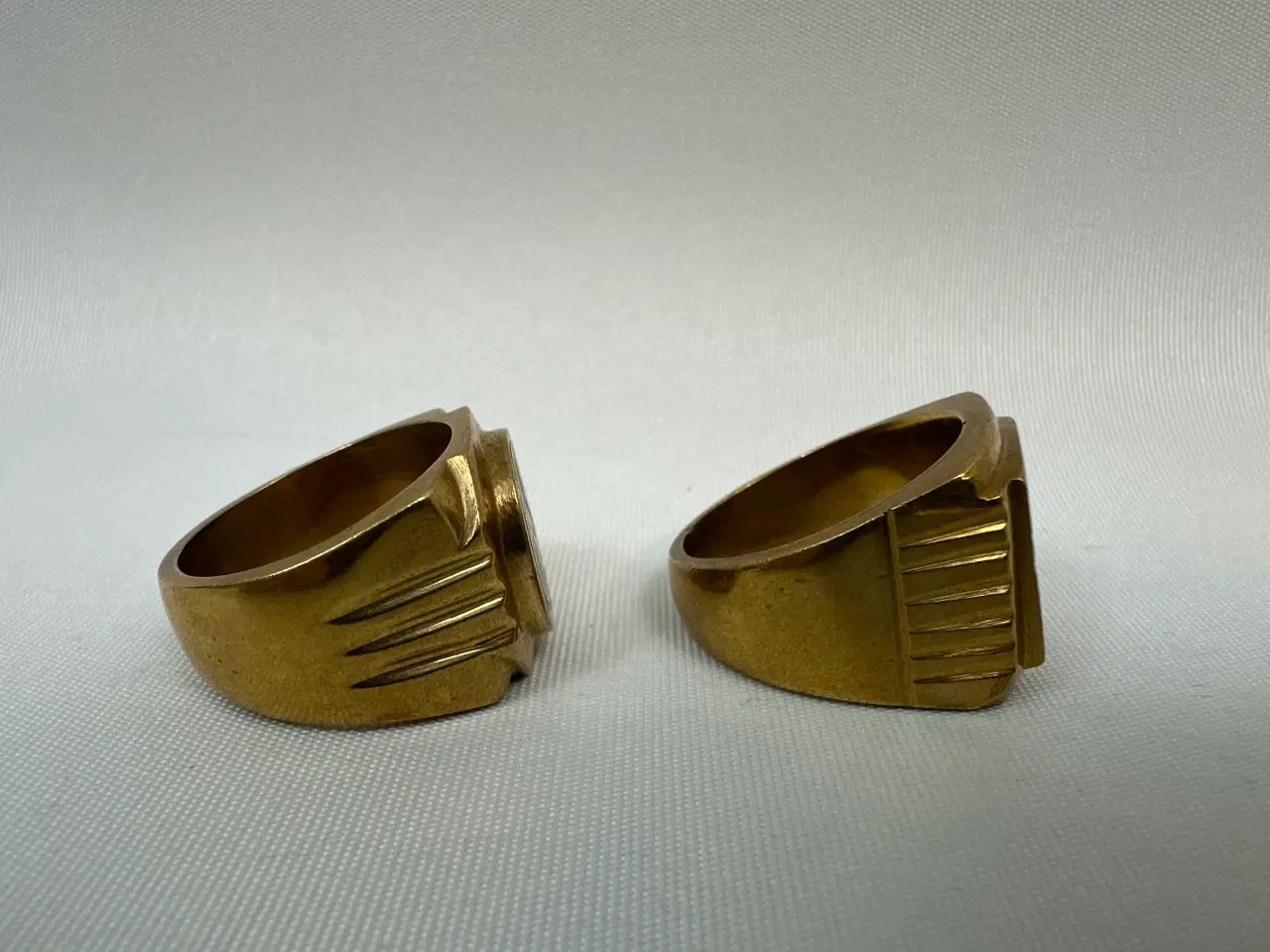 Billede 7 - 2 stk. messing ringe