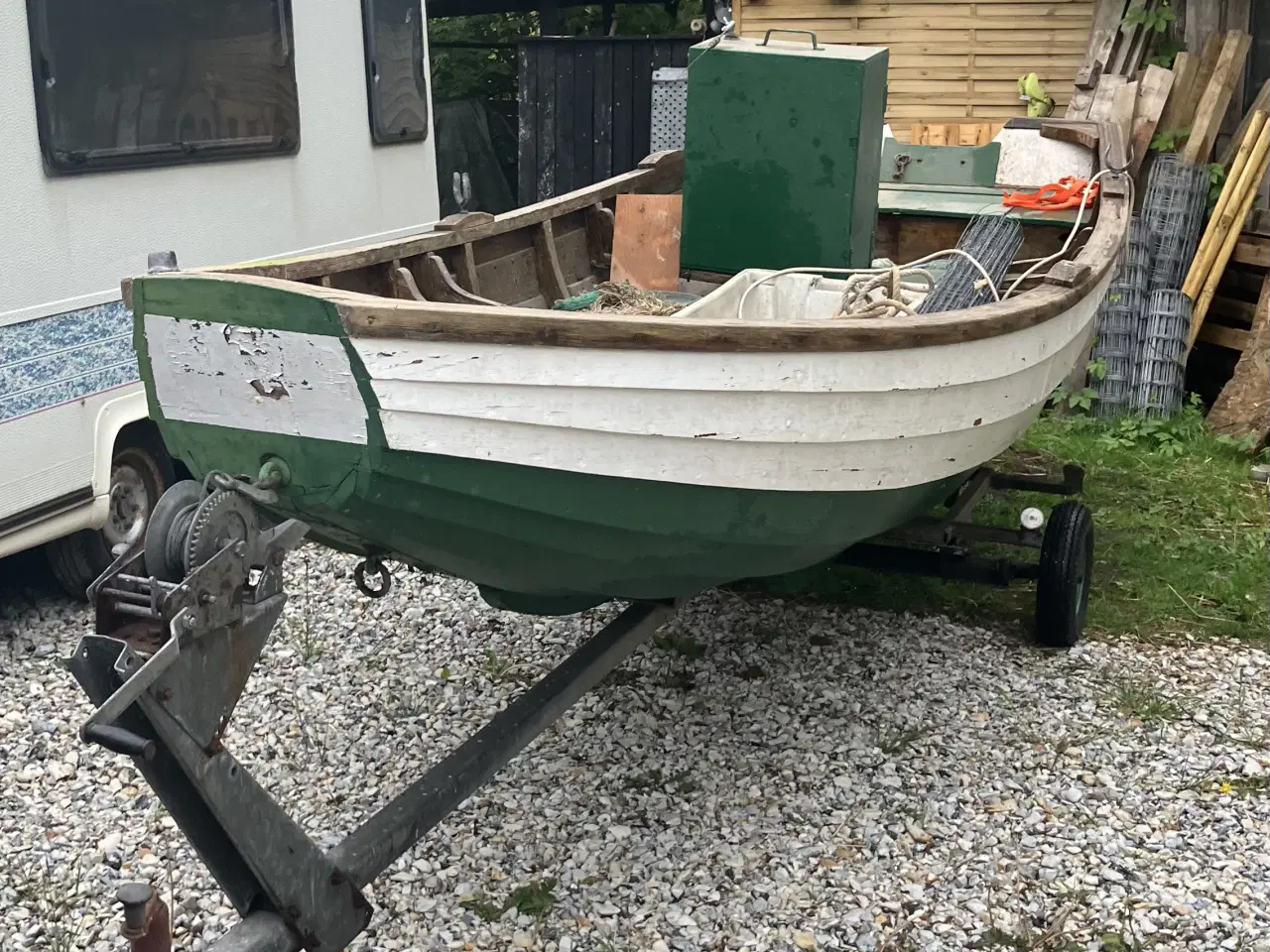 Billede 3 - Bøg på eg træ jolle