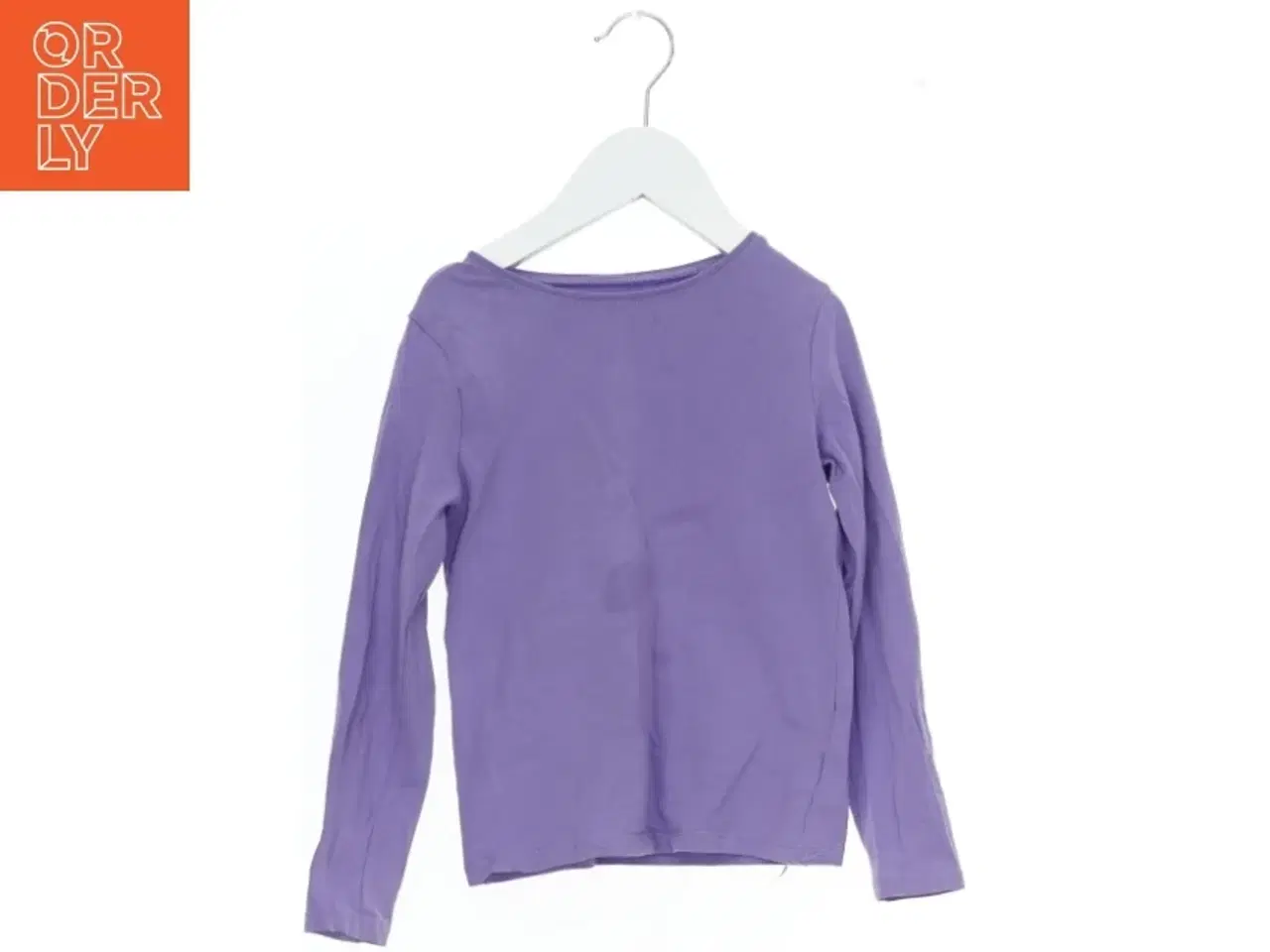 Billede 1 - Lilla langærmet bluse fra H&M (str. 110)