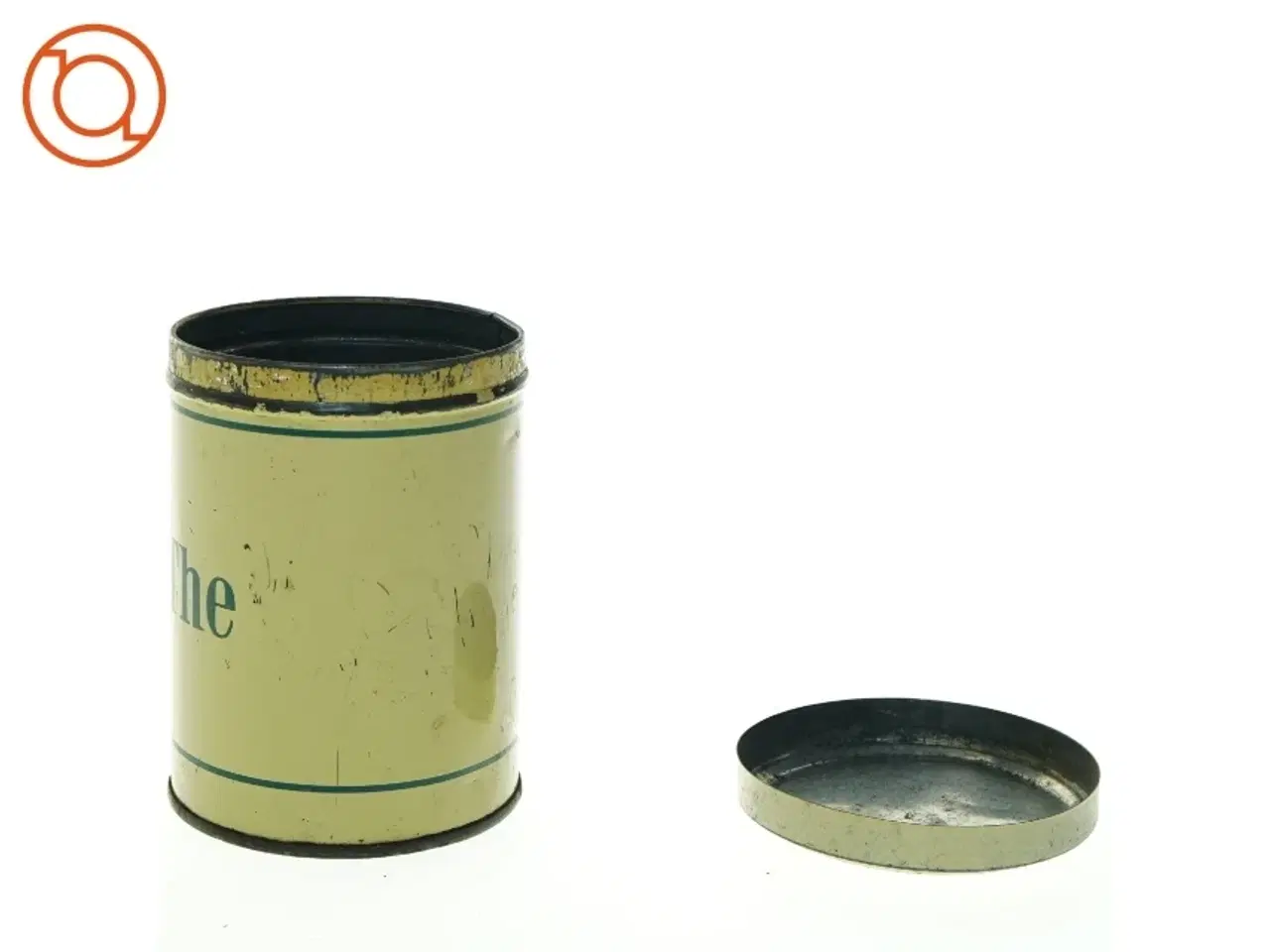 Billede 6 - Gammel tebeholder (str. 13 x 9 cm)