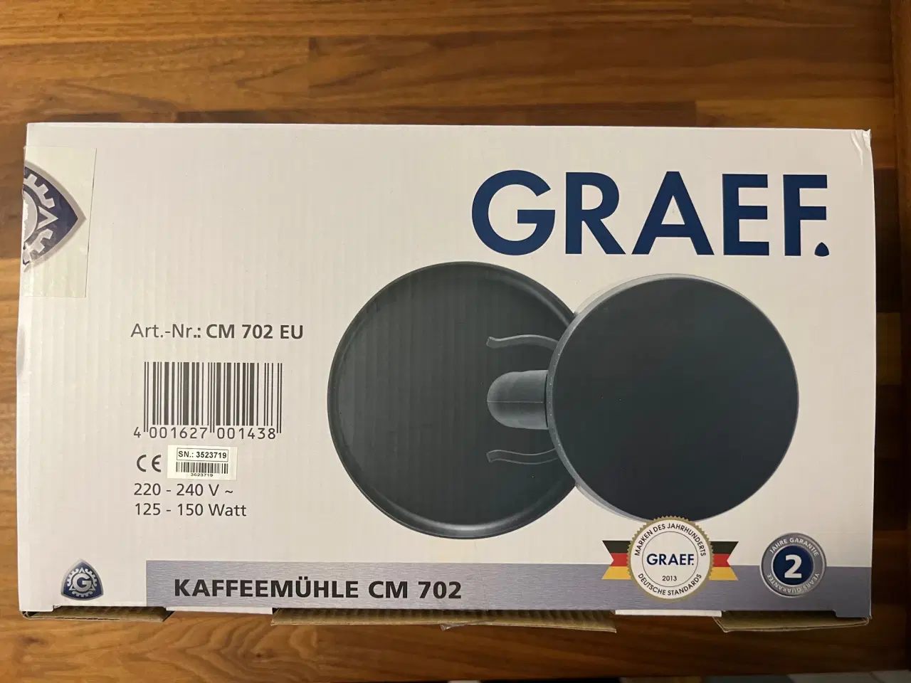 Billede 2 - Kaffekværn Graef CM702