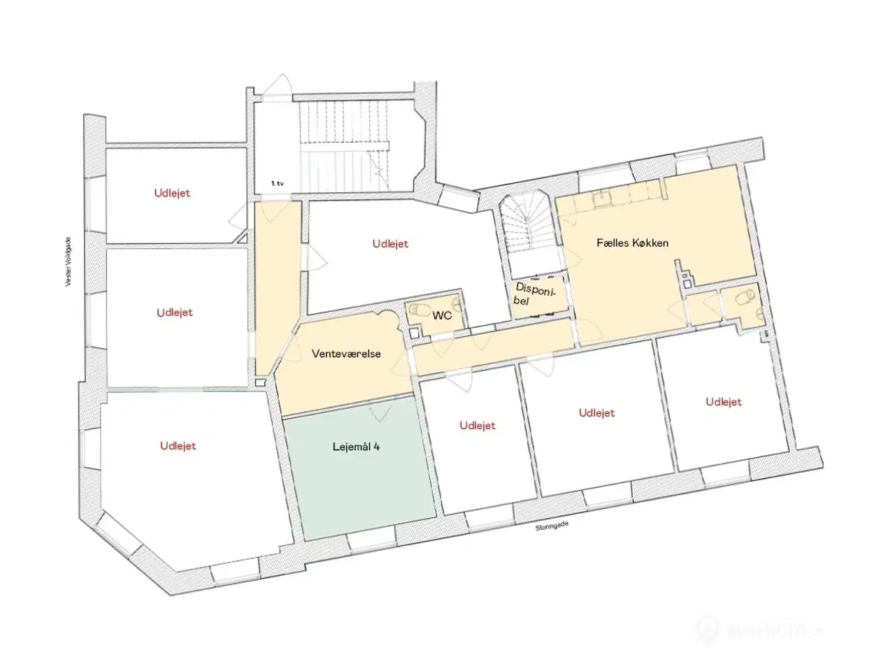 Billede 9 - Kliniklokale til leje i klinikfællesskab – Vester Voldgade 86