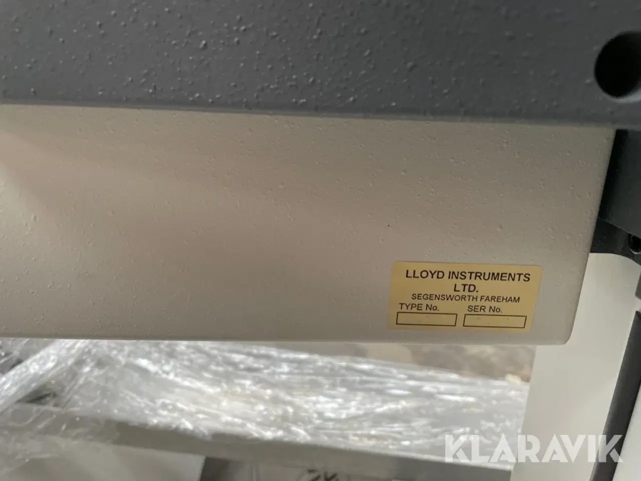 Billede 9 - materialeprøvningsmaskine Lloyd Instruments LR50K