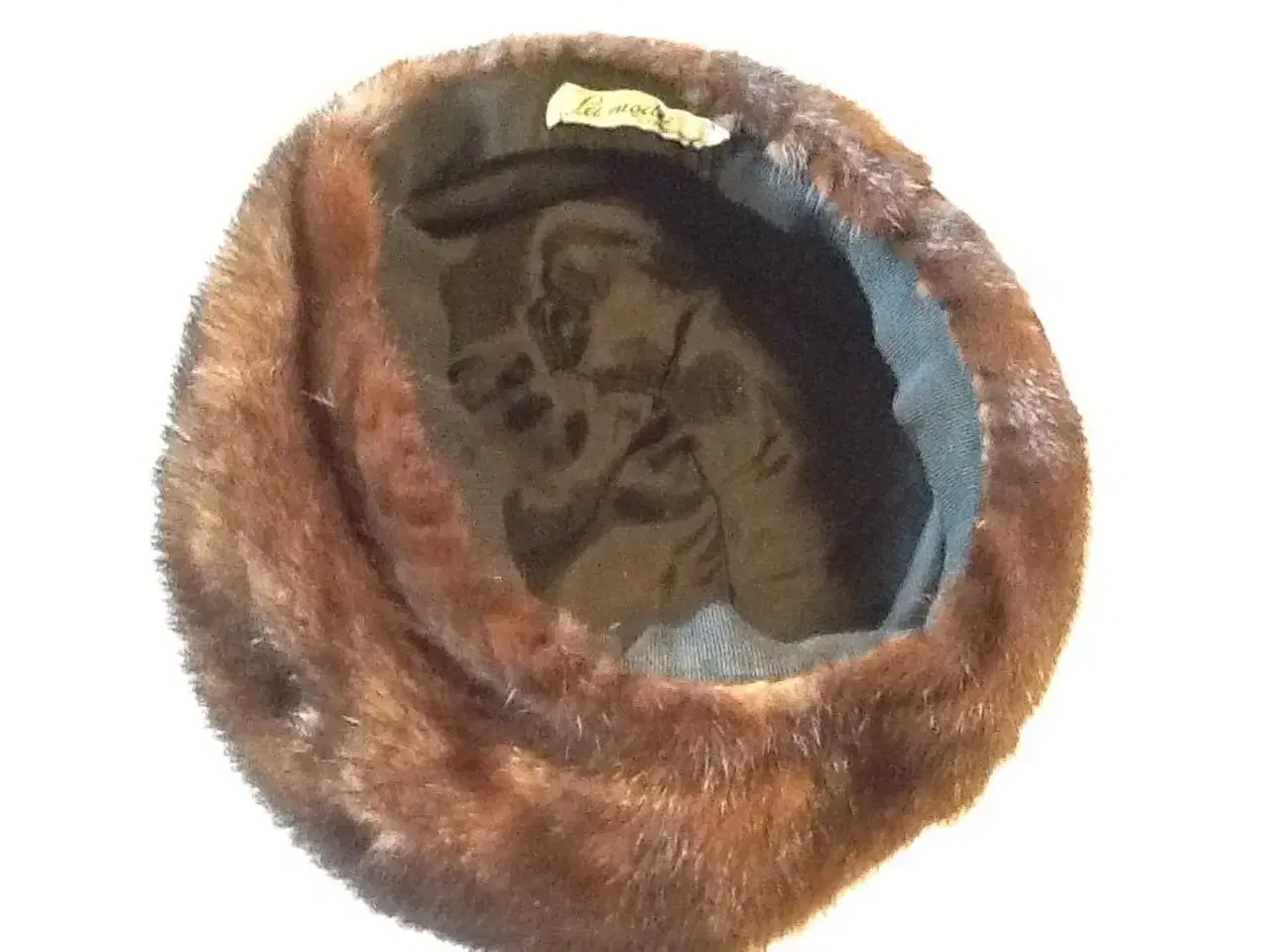 Billede 2 - Vintage mink hat
