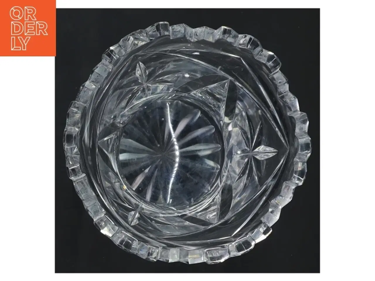 Billede 2 - Krystallvase (str. Ø. 10 cm. længde. 13,5 cm)