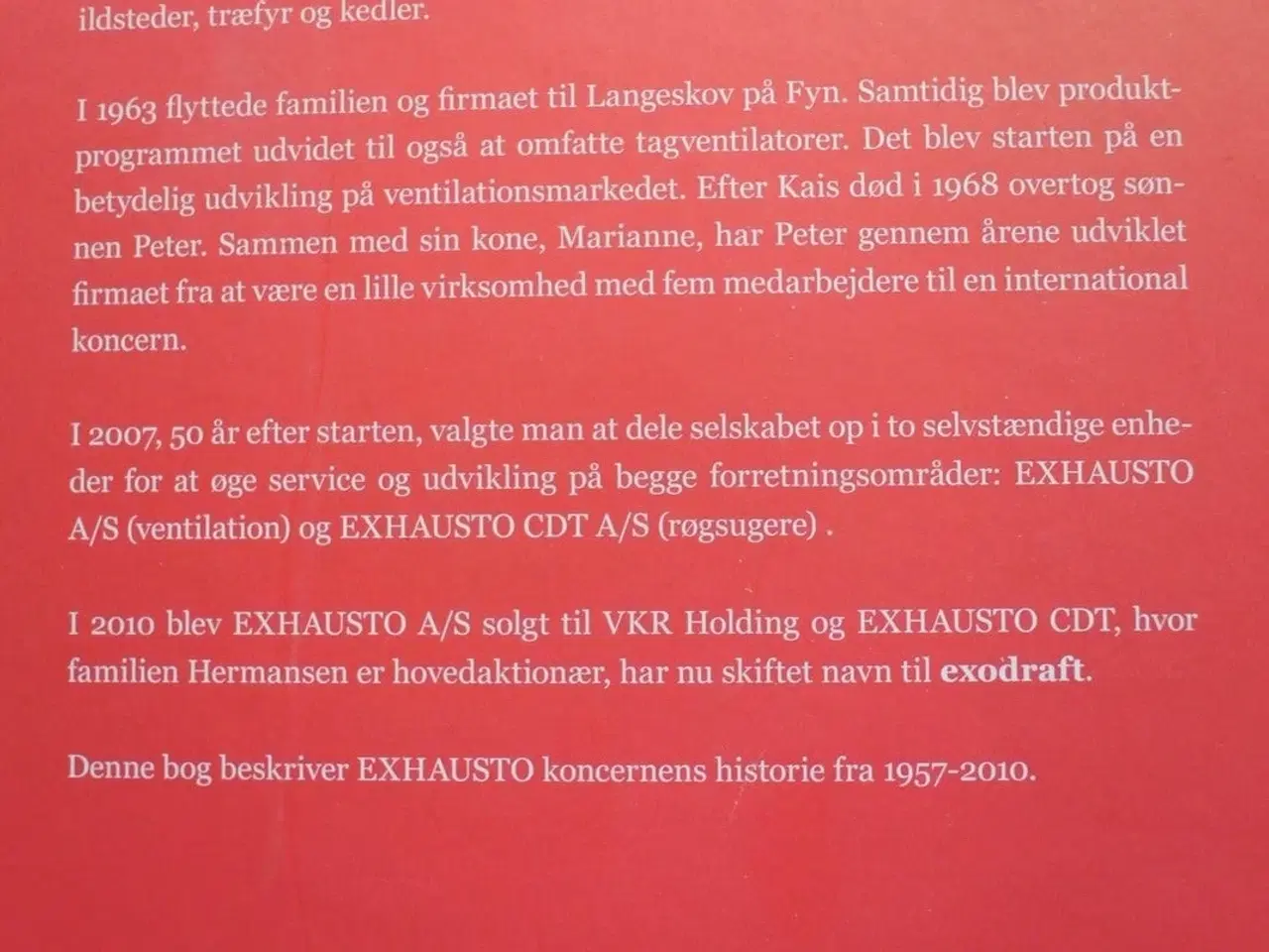 Billede 4 - historien om exhausto 1957-2010, af peter hermanse