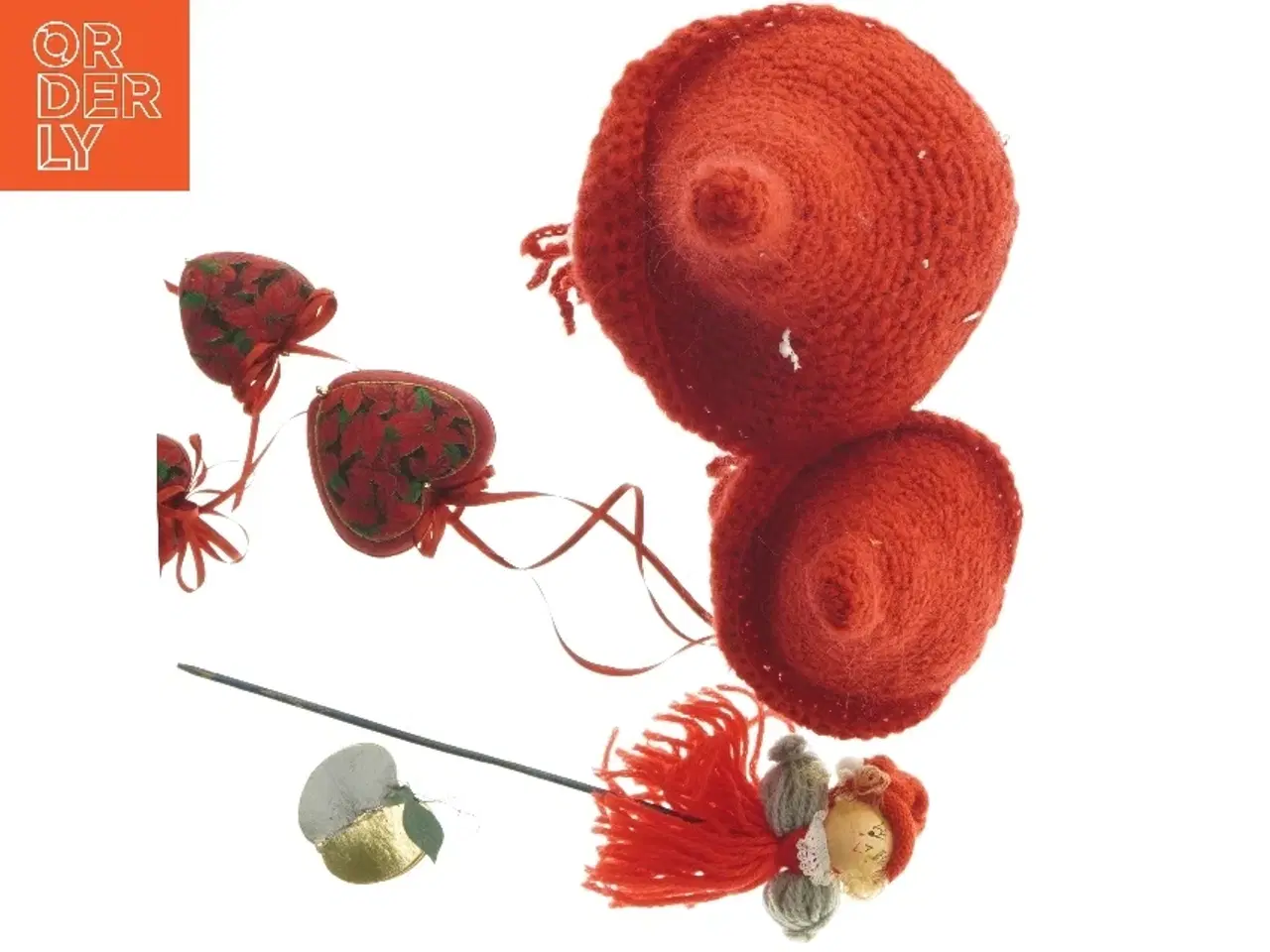 Billede 3 - Hæklede nisser og julepynt