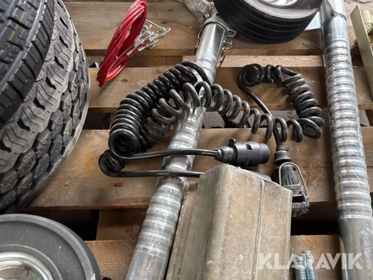 Billede 12 - Trailer reservedele / støtteben / hjul m.m.