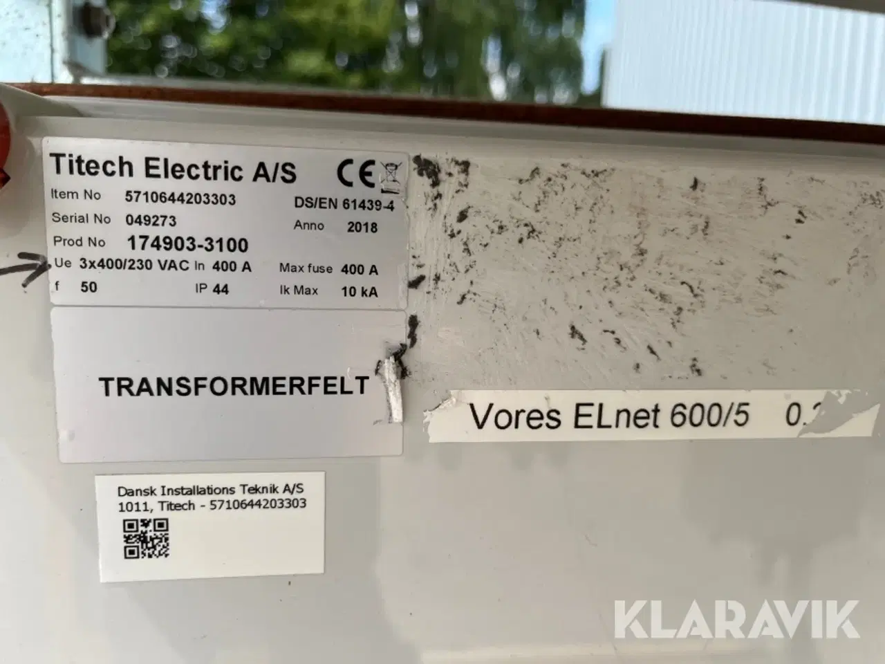 Billede 11 - El tavle Titech electric 400A