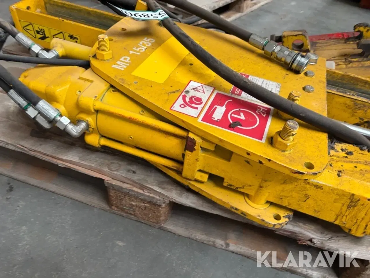 Billede 9 - Hydraulisk pælehammer Rabaud MP 15/35 Beko MA skifte