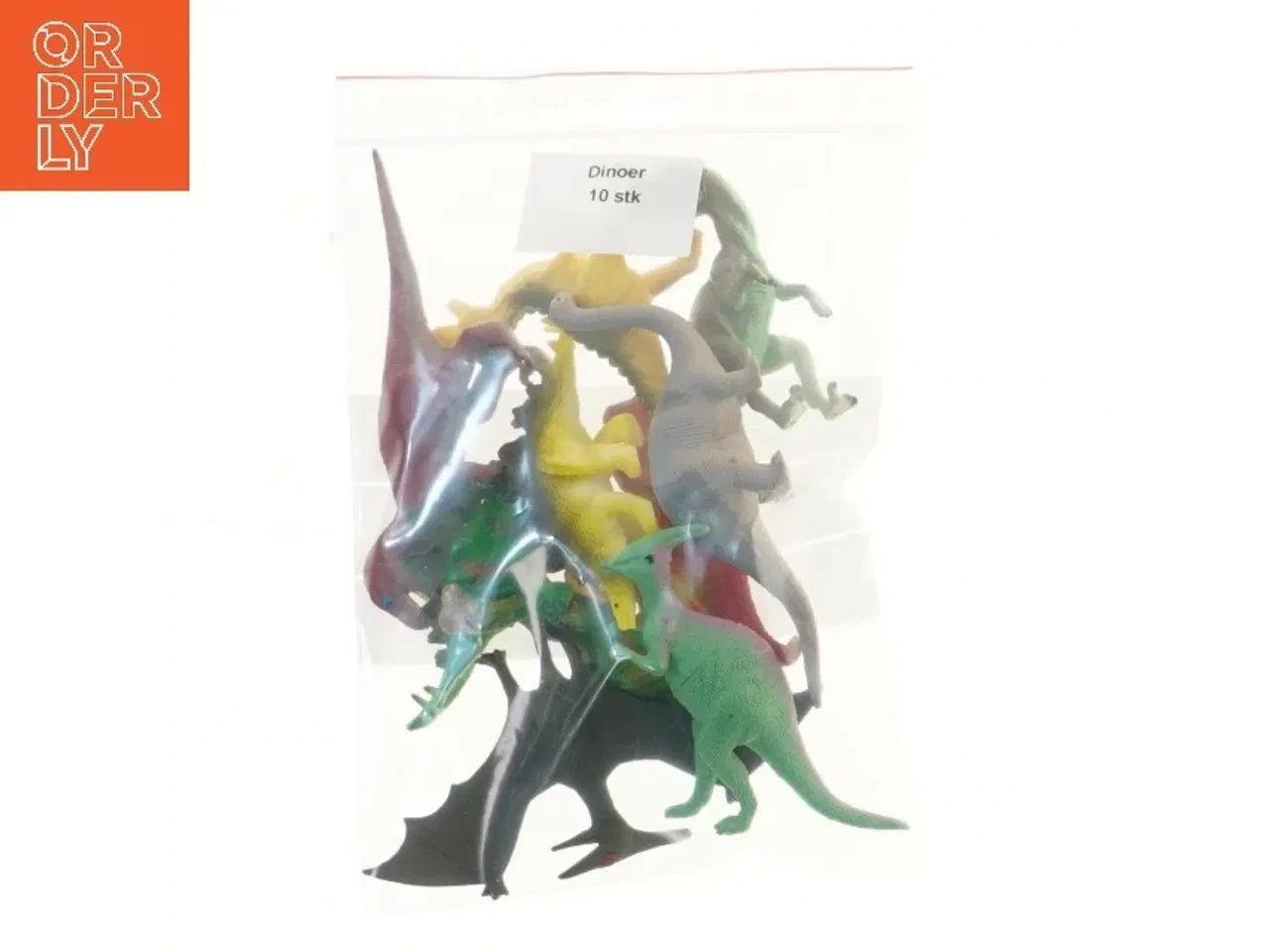 Billede 2 - Sæt med dinosaurfigurer (str. 10 stk 11 cm)