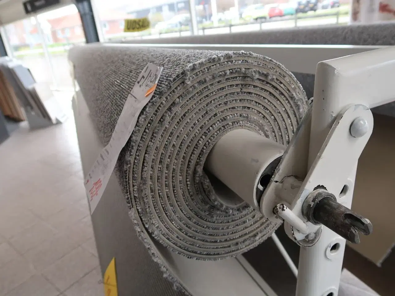 Billede 3 - Rulle gulvtæppe MARQUESA WEAVE Sort Synt