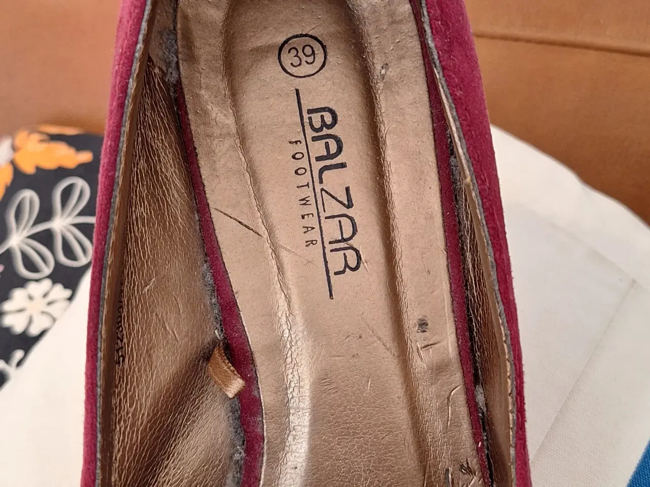 Billede 8 - Bordeaux pumps str. 39