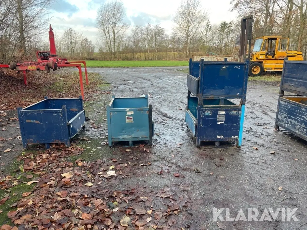 Billede 6 - Metal container 8 styk