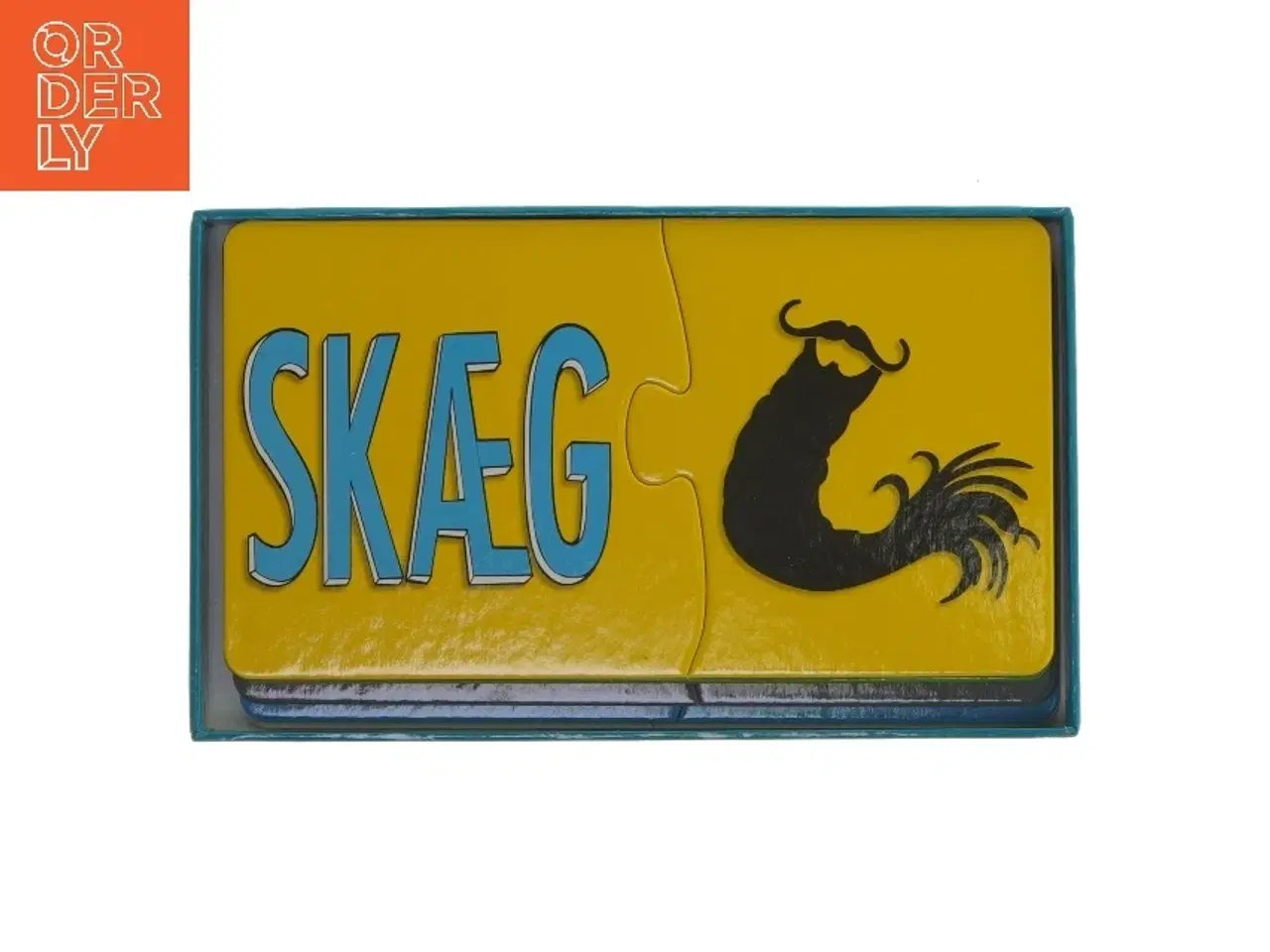 Billede 2 - Mini stavespil med Hr. Skæg fra Krea (str. 20x12 cm)