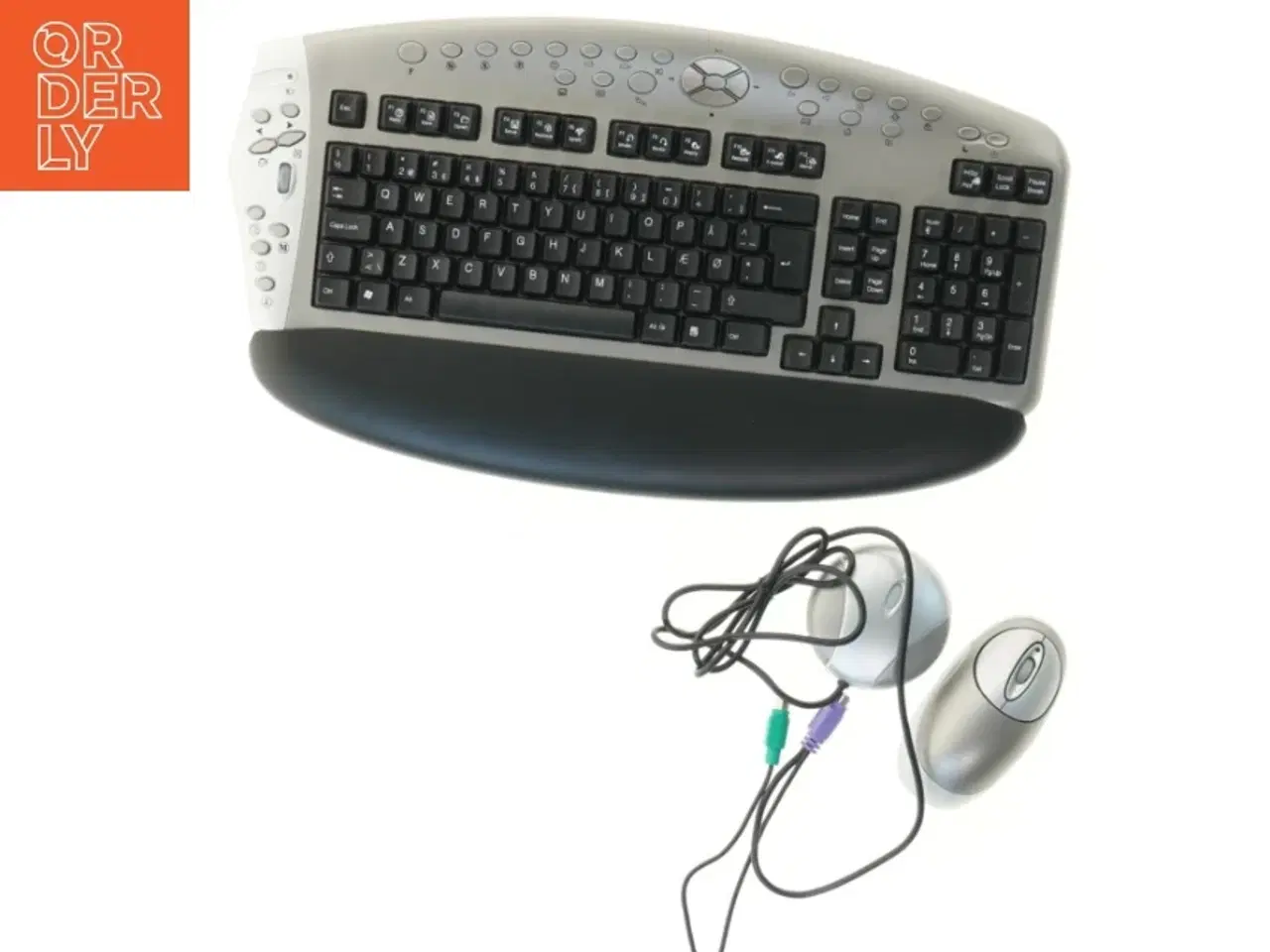Billede 1 - Trådløst tastatur og optisk mus sæt fra wk