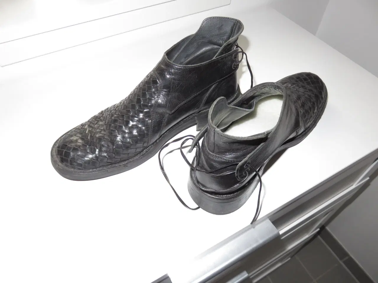 Billede 3 - Bubetti damestøvler i sort skind