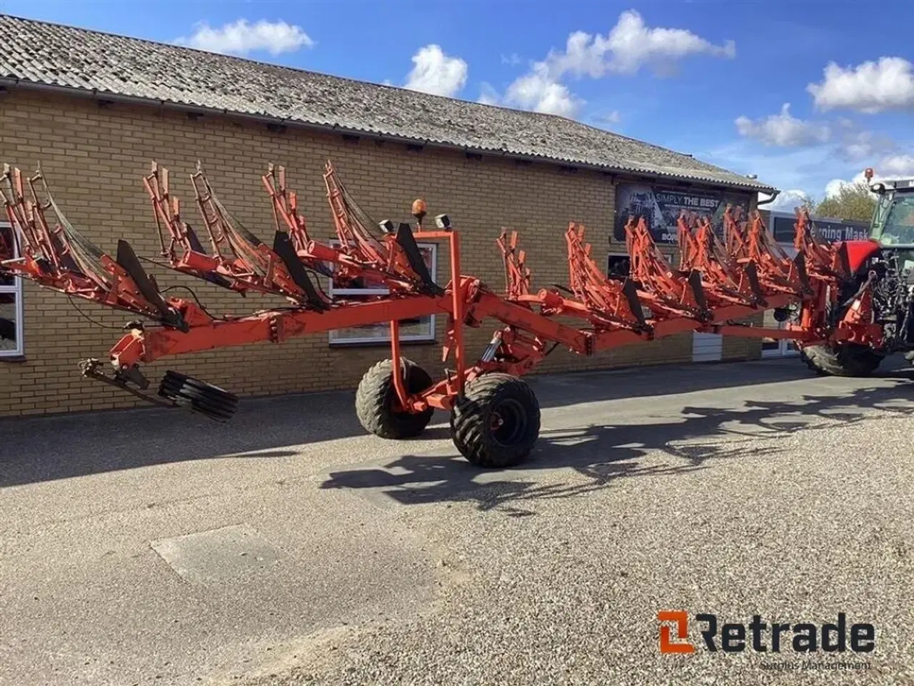 Billede 5 - Kuhn Multi-Master 8 Furet Halvbugseret Vendeplov